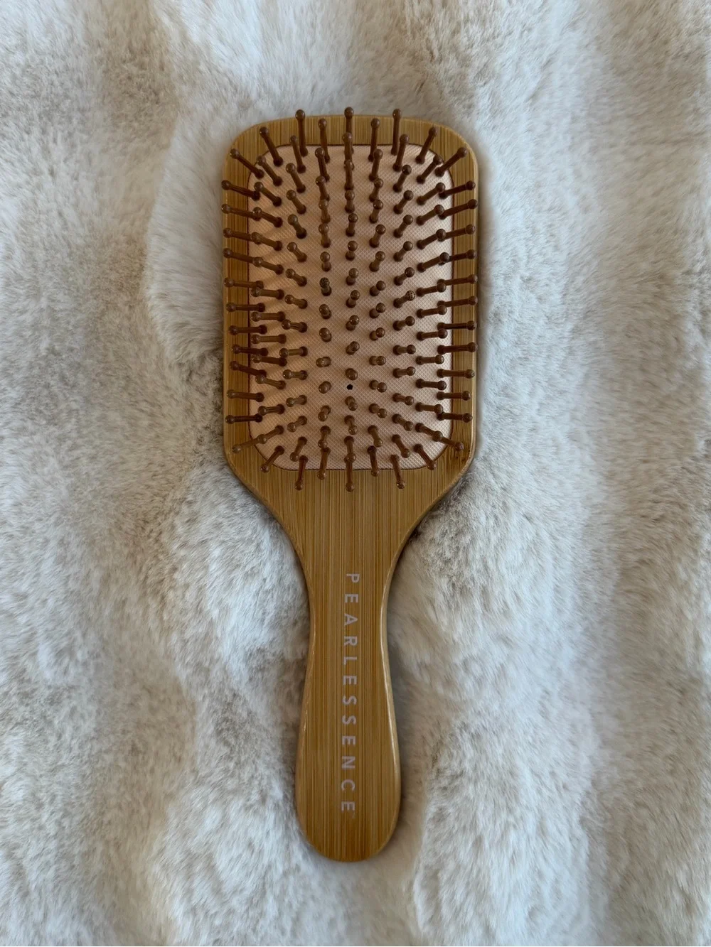 🆕 Bamboo Paddle Brush with Honey Onyx.